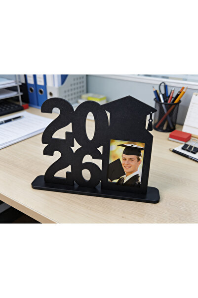 SZD Design 2026 Mezuniyet Fotoğraf Çerçevesi - 6x9 cm Küçük Boy Mezuniyet Hat...
