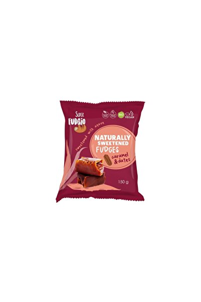 Super Fudgio Caramel and date flavored organic caramels, 150 g,