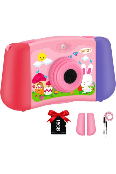 Gerenic GKTZ Kids Music Player Toddler Digital Video Camera, Kids Camera for ...