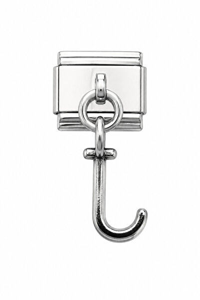 Lav Aksesuar Gift Letter Charm Stainless Steel Bracelet
