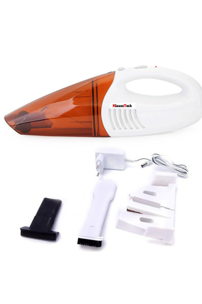 KlaussTech Aspirator portabil de mână cu filtru permanent lavabil, indicator ...
