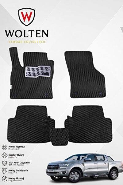 w wolten german engineered RANGER-FORD-(2012-2021) İÇİN EVA İÇ PASPAS TAKIMI ...