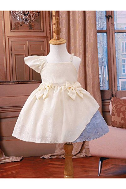 Jo Elegant Pink Baby Dress-12 Months