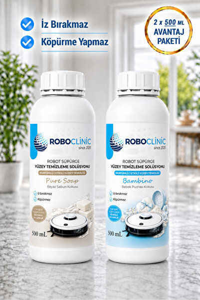 Roboclinic Dreame Robot Vacuum Cleaner Compatible Detergent Solution (Soap-Po...