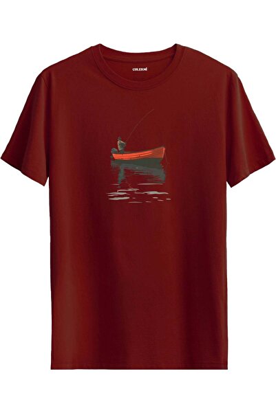 Colermi Fisherman Boat Printed T-Shirt