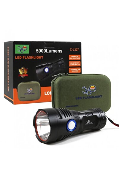 genernic Torch 360 LED Flashlight With BAG 5000 Lumens