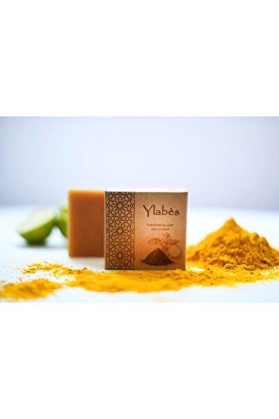 Ylabès صابون طبيعي طازج مصنوع يدويًا - صابون الكركم الطبيعي النقي مع مسحوق ال...