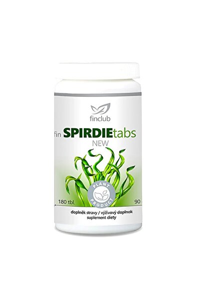 Finclub Supliment alimentar fin Spirdietabs NEW, 180 tablete, spirulină bogat...