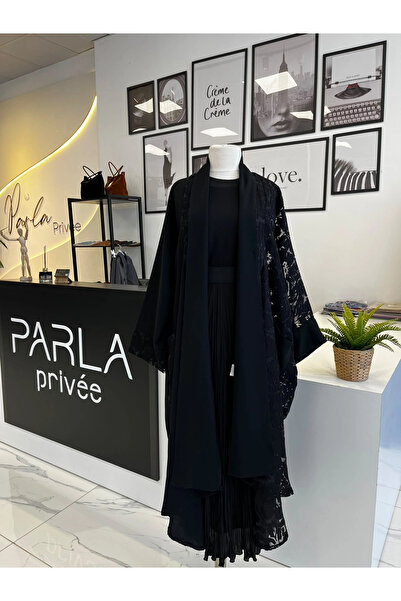 Parla Prive Desenli Abaya