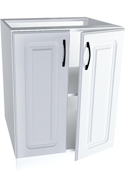 Sani Corp de bucătărie inferior Kvadric 60x48x82 cm Alb MDF