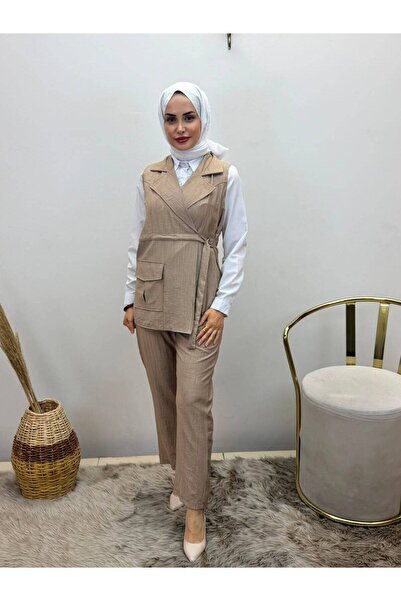 JOOQSTORE Side-Tie Triple Set with Pockets