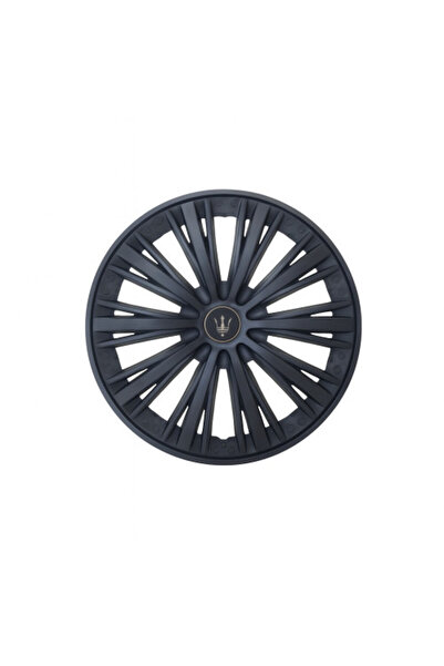 SMARTIC Set of 4 Evo wheel caps, matte black color, 14 inch