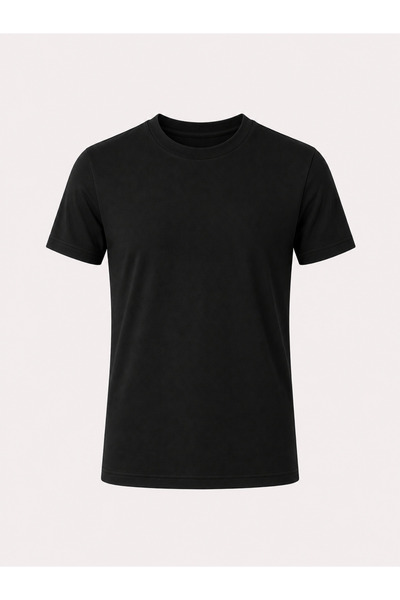 Armine Crew Neck Short Sleeve Bodysuit Black