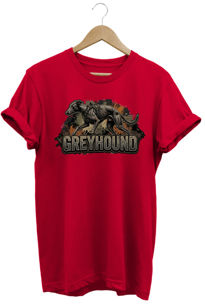 WİDİ Unisex Basset Hound Printed T-Shirt - Hunter Dogs Series Crew Neck Cotto...