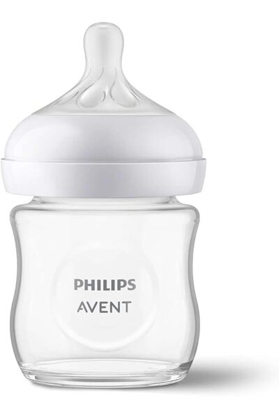 Philips AVENT NATURAL RESPONSE GLASS 0-3M 120ML SCY930/01: 2652