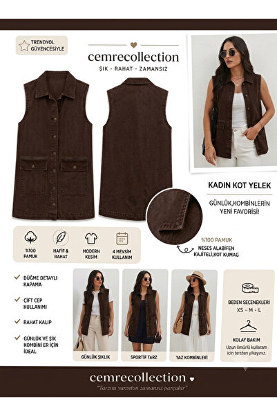 Cemre Collection Denimkumaskadinkotyelek