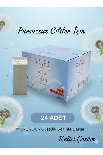 More For You Kartuş Ağda Silver (24 Adet)