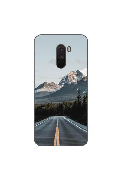 OEM Husa compatibila cu Xiaomi Pocophone F1 Silicon Gel Tpu Model Mountain Road