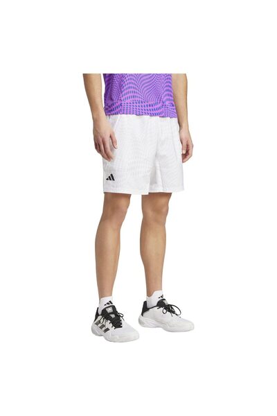 adidas Șorturi grafice de tenis pentru bărbați, mărimea S