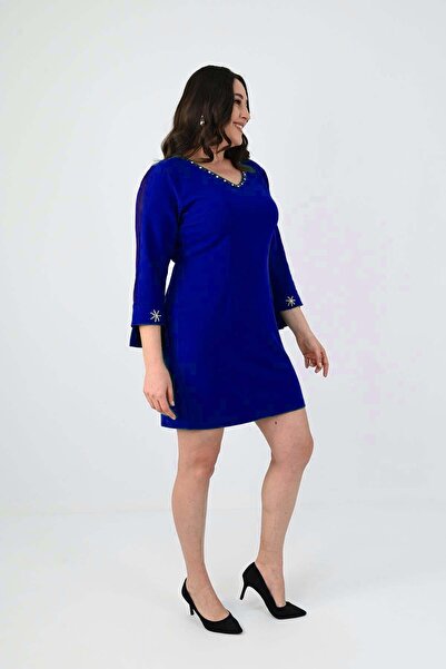 Bigsize Rochie de damă mărimi mari casual 5201