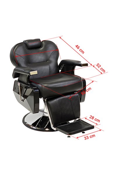 OEM Scaun Barbershop Premium din piele ecologica pentru frizerie