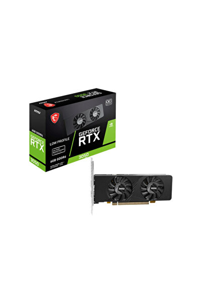 Other Placă grafică MSI GeForce RTX 3050 LP E 6G OC