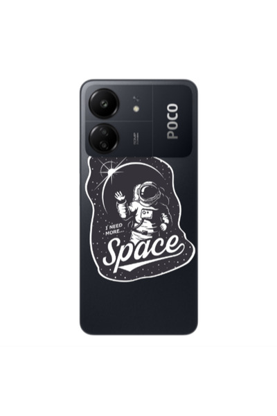 Other Xiaomi Poco C65 I need more spacee Transparent Silicone TPU Θήκη