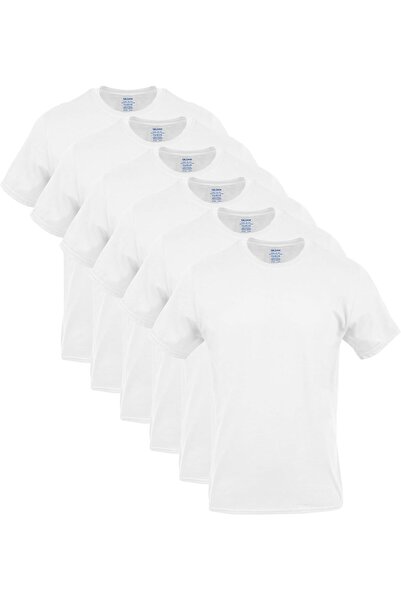 GILDAN Men's Crew Neck T-Shirt, Multi-Pack, Style G1100