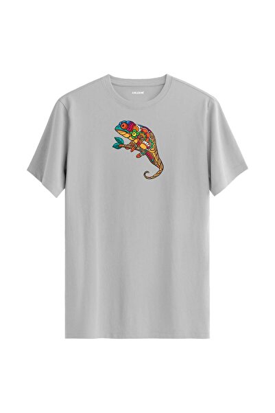 Colermi Colorful Chameleon Printed T-Shirt