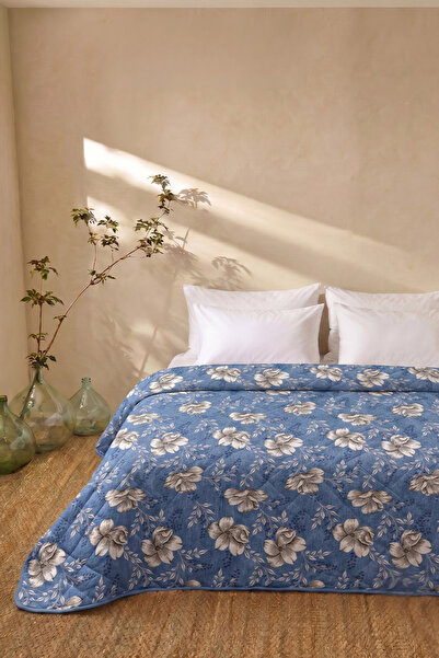 EVA Single Quilted Patterned Multi-Purpose Bedspread and Sofa/Sofa Cover 155 ...