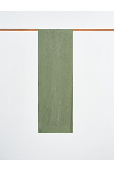Kayra Patterned Lyocell Shawl Forest Green