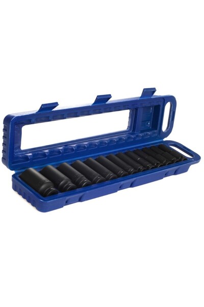 Tagred Professional Set of 13 sockets, Tagred TA1255, long, 78 mm, 1/2"