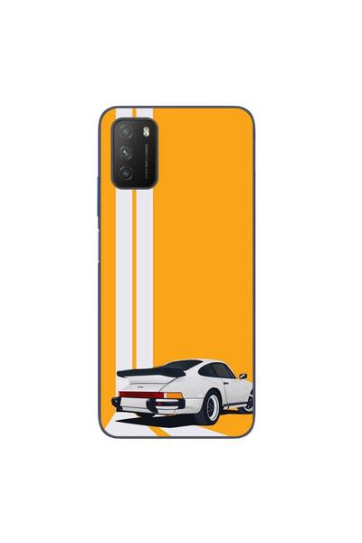 OEM Case compatible with Xiaomi Poco M3 Silicon Gel Tpu Model Porsche 911 Turbo