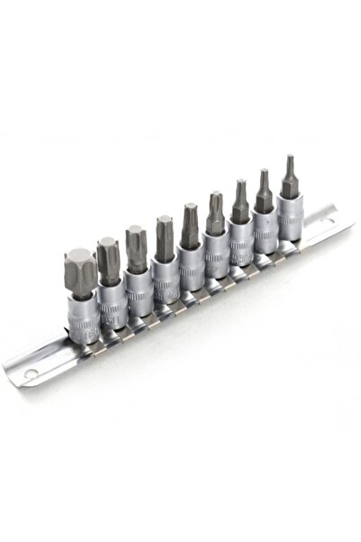 Kraft&dele Socket set, KD10241, 1/4", 9 pieces