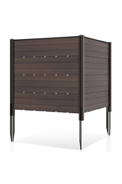 COSTWAY Paravan pliabil de exterior pentru intimitate - Set de 2 panouri NP11...