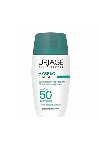 Uriage Крем за лице за акне-непостоянна кожа със слънцезащита SPF 50+ Hyseac ...