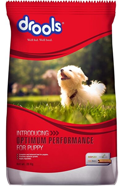Drools Puppy Dry Dog Food Optimum Performance, 20kg Pack