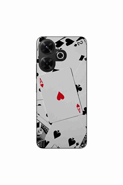 OEM Case compatible with Xiaomi Redmi 13 4G Silicon Gel Tpu Poker Cards Pattern