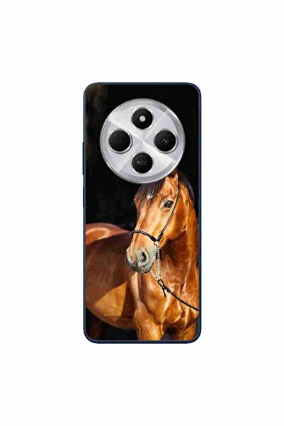 OEM Case compatible with Xiaomi Redmi 14C Silicone Gel Tpu Horse Pattern on B...