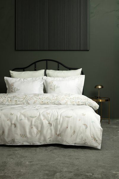First Choice Eldora 100% Cotton Satin 200 Tc (80 Thread) Single Duvet Cover Set