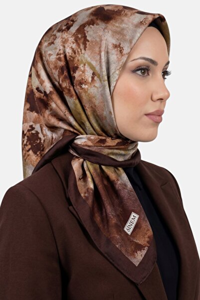 hadiora Women's Coffee Beige Abstract Patterned Stitched Writing Pad