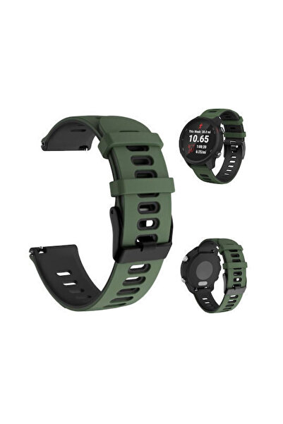 OEM Λουράκι Σιλικόνης Διπλού Χρώματος Galaxy Watch 46mm Redmi Watch 5 Active ...