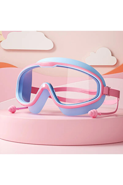 Choice1 Pink-blue02 XIAOTREE Kids Swimming Goggles Big Frame HD View Anti-fog...