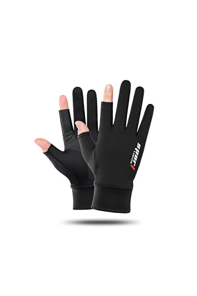 Choice5 Type A--Black GTUBIKE Ice Silk Halffinger Cycling Gloves for Men and ...