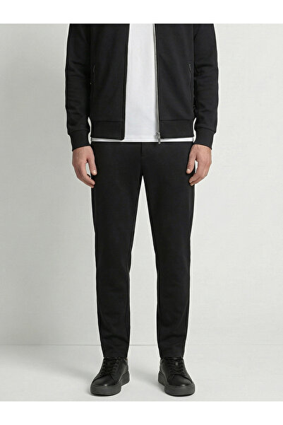 Xint Erkek Siyah Pamuk Dokulu Regular Fit Sweat Pantolon