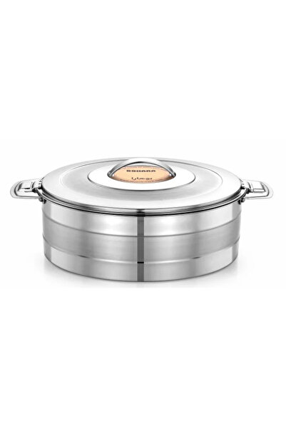 Bohara Sohaila Indian Stainless Steel Low Hot Pot Capacity 600 ml. / 119159