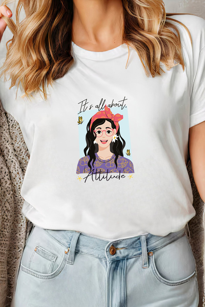 Sarah's Boutique Women's T-shirt – 100% cotton – All Attitude