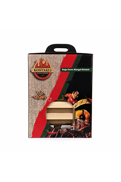 SAVEX Kostaklı Pratik Mangal Kömürü - Kafesli - Zahmetsiz - 2 Kg