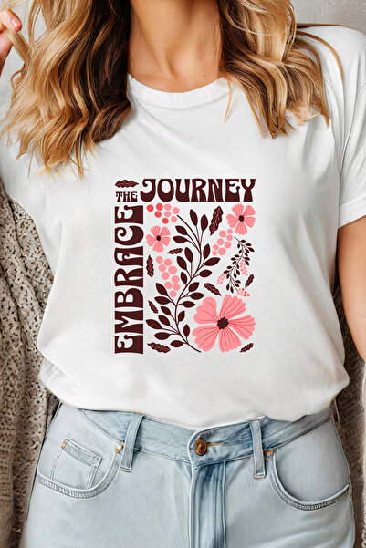 Sarah's Boutique Women's T-shirt – 100% cotton – Embrace Journey