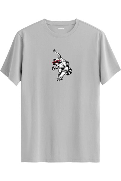 Colermi Skateboard Raccoon T-Shirt